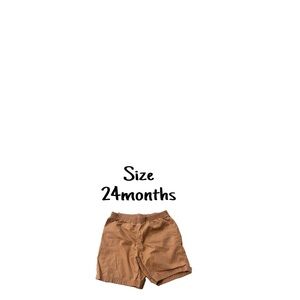 Kids Tan Shorts